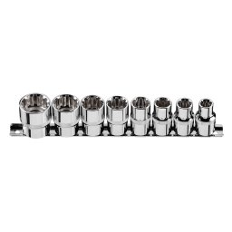 NEO TOOLS Dugkulcskszlet 8db 1/2" SPLINE 25 v garancival 08-651
