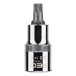 NEO TOOLS Spline dugkulcs 1/2", M8x55mm 25 v garancival 08-732