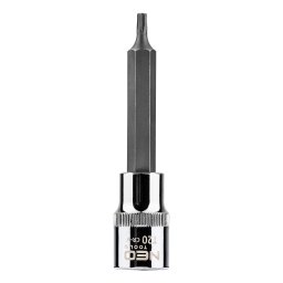NEO TOOLS Torxdugkulcs 1/2'' T20, 100mm 25 v garancival 08-760