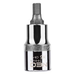 NEO TOOLS Imbusz dugkulcs 1/2'' H6, 55mm 25 v garancival 08-771