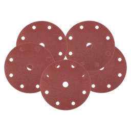 NEO TOOLS Csiszolkorong tpzras 150mm, P80, 9 lyukkal, 5db, 04-721-hez 08-992