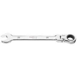 NEO TOOLS Racsnis, csukls csillag-villskulcs 30mm 25 v garancival 09-058