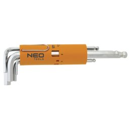 NEO TOOLS Imbuszkulcs kszlet 2-10mm, 8db 25 v garancival 09-523