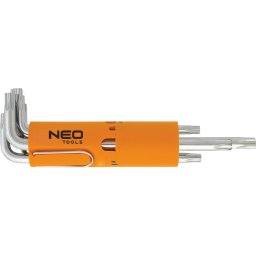 NEO TOOLS Torxkulcs kszlet T10-T50 8db, lyukas 25 v garancival 09-524