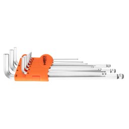 NEO TOOLS Imbuszkulcs kszlet 1.5-10mm, 9db 25 v garancival 09-525