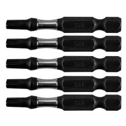 NEO TOOLS Torzis tvecsavaroz bitek S2, 50mm, T25, 5db 09-585