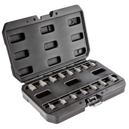 NEO TOOLS Trtcsavar-kihajt kszlet, 1/2", 15db, 3-14mm (M6-M24) 25 v garancival 09-607