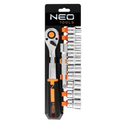 NEO TOOLS Dugkulcskszlet 1/2", 12db 25 v garancival 10-030