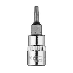 NEO TOOLS Torx dugkulcs 1/4" 37mm TX10 10-322