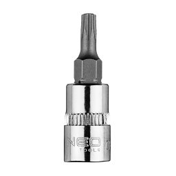 NEO TOOLS Torx dugkulcs 1/4" 37mm TX20 10-324