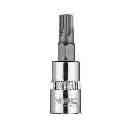 NEO TOOLS Torx dugkulcs 1/4" 37mm TX30 10-327
