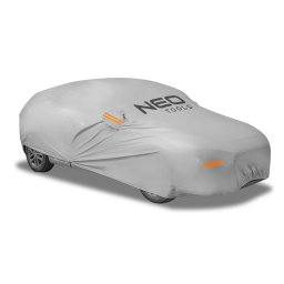 NEO TOOLS Auttakar ponyva, 20 rteg, vzll, vezetoldali cippzras ajtnyls, 533X178X119cm, XL 10-475