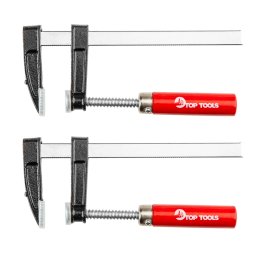 Top Tools Gyorsszort, csavaros, 50x150mm, 2db 12A215