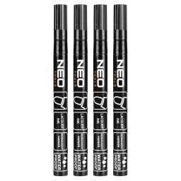 NEO TOOLS 4db jellfilc, lakkfilc, vzll festkkel, alu festktartly hzzal, fekete, norml hegy 13-852