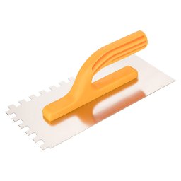 TOPEX Acl simt, fogazott, rozsdamentes, 280x130mm, 8x8x8mm fog 13A288
