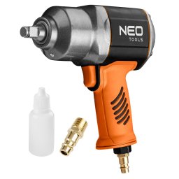 NEO TOOLS Pneumatikus tvecsavaroz, 1/2", 1300Nm 2 v garancival 14-002