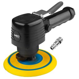 NEO TOOLS Pneumatikus excentercsiszol 6", 9 000rpm 2 v garancival 14-510