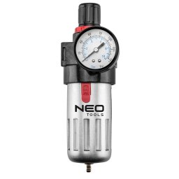 NEO TOOLS Pneumatikus vztelent szr 1/2", nyomsszablyzval, fm 14-732