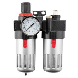 NEO TOOLS Pneumatikus vztelent szr s olajz 1/2", nyomsszablyzval, fm 14-734