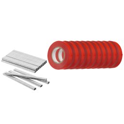 VERTO Nvnyktz szalag + kapocs kszlet 25m szalag + 10000 kapocs, 15G455-hz 15G456