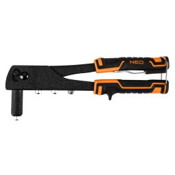 NEO TOOLS Popszegecshz, acl s alumnium szegecsekhez, 60db szegecs, 2,4/3,2/4,0/4,8 18-101-1