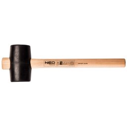 NEO TOOLS Gumikalapcs 65mm 425g, hickory nyl 25-052