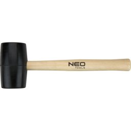 NEO TOOLS Gumikalapcs 63mm 680g, kemnyfa nyl 25-063