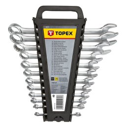 TOPEX Csillag-villskulcs kszlet 6-22mm, 12db 35D757