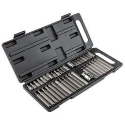 Top Tools Bitkszlet Spline, Torx, HEX fejekkel, 40 rszes 39D377