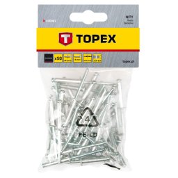 TOPEX POPSZEGECS 4.0X8, 50db 43E401