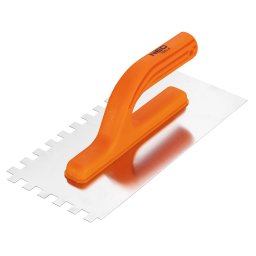 NEO TOOLS Acl simt, fogazott, rozsdamentes, 270x125mm, 10x10x10mm, manyag markolat 50-202