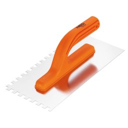 NEO TOOLS Acl simt, fogazott, rozsdamentes, 270x125mm, 8x8x8mm, manyag markolat 50-203