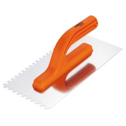 NEO TOOLS Acl simt, fogazott, rozsdamentes, 270x125mm, 6x6x6mm, manyag markolat 50-204