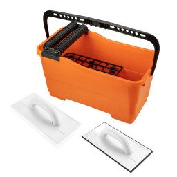 NEO TOOLS Burkolkszlet, Vdr 25L + Gumis simt + Szivacsos simt 50-253