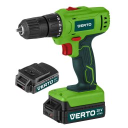 VERTO Akkus fr 2x18V, Li-Ion/1.5 Ah, koffer 2 v garancival 50G291