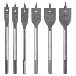 GRAPHITE Lapos marfr kszlet, 1/4" hatszg szr, 10,13,16,19,22,25mm 54T515