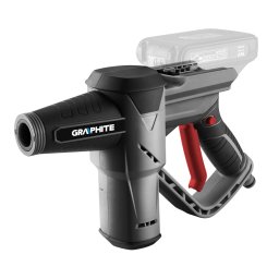 GRAPHITE Akkus magasnyoms mos Energy+ 18V Li-lon, max. nyoms 2.4 bar, akku nlkl!!! 3 v garancival 58G083