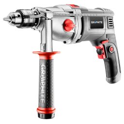 GRAPHITE tvefr 1050W, 0-1100, 0-3000/min, kt sebessg, fogastokmny 3-13mm, koffer 3 v garancival 58G722