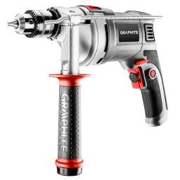 GRAPHITE tvefr 850W, 0-3000/min, 13mm fogastokmny 3 v garancival 58G728