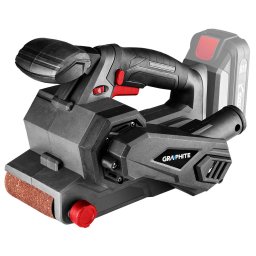 GRAPHITE Akkus szalagcsiszol, Energy+, 18V, 120-350 1/min 3 v garancival 58GE136