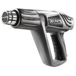 GRAPHITE Hlgfv 2000W, hfokszablyzs I:25C, II: 80-600C, III: 80-600C, kofferben 5db kiegsztvel 3 v garancival 59G524