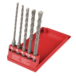 Top Tools SDS PLUS betonfr kszlet 5, 6, 8, 10, 12mm x160mm 60H615