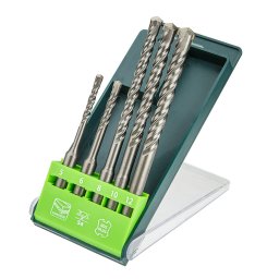 VERTO Betonfr kszlet SDS PLUS 5db. - 5, 6 x110mm + 8, 10, 12 x160mm 60H685