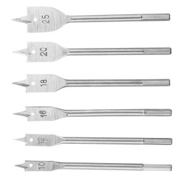 Top Tools Lapos marfr kszlet, 6db(10, 12, 16, 18, 20, 25mm) 60H860