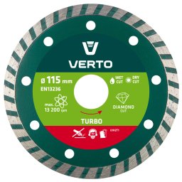 VERTO Gymnt vgkorong 115mm turbo 61H2T1