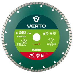 VERTO Gymnt vgkorong 230mm turbo 61H2T9