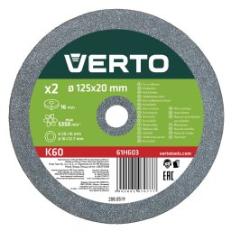 VERTO KSZRKORONG 125mm 2db 61H603