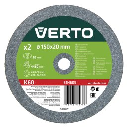 VERTO KSZRKORONG 150mm 2db 61H605