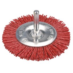 VERTO Manyagszlas nylon krkefe 75mm csapos 62H712