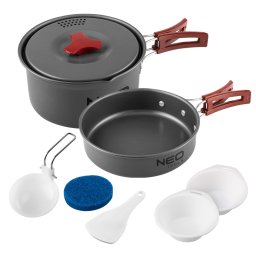 NEO TOOLS Kemping fzedny kszlet 7 rszes 63-146